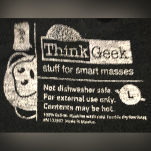 Think Geek Minecraft T-shirt. - Picture 3 of 3